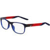 Lunettes de soleil Nike 5059 Cadres Optiques, Bleu, 46 mm