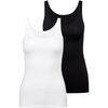 Maillots de corps Calida Femme Maillot de corps Paquet de 2 Natural Comfort Multicolore