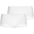 Culottes & autres bas
sur Grenoble : Culottes & slips Calida Femme Slip Paquet de 2 Panty Etude Toujours Low Cut 2P Blanc