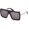 Lunettes de soleil Max Mara MM0119 JEAN Lunettes de soleil, Noir/Fum&eacute;e, 57 mm Noir