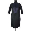 Robes sur Grenoble : Robe courte C&eacute;line Robe en laine noire Noir