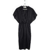 Robe C&eacute;line Robe en soie noire Noir