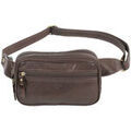 Sac & Bagage sur Grenoble : Sac banane Katana Banane Cuir De Vachette Pleine Fleur K 81001