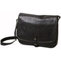 Sac & Bagage sur Grenoble : Sac bandouli&egrave;re Katana Besace En Cuir De Vachette Gras K32599 Noir