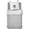 Parures de lit Today Parure de lit enfant funny ours – 140 x 200 cm Gris 140x190 cm. . Maison > Parures de lit.