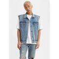 Veste Levis A5789 0000 - RELAXED TRUCKER VEST-KENTUCKY BLUE VEST