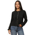 Gilets sur Grenoble : Gilet La Modeuse Gilets, cardigans pour femme - Noir -