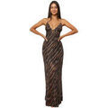Robes sur Grenoble : Robe La Modeuse Robes pour femme - Marron -