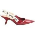 Chaussures &agrave; talons femme sur Grenoble : Chaussures escarpins Dior Talons en cuir verni bordeaux