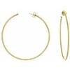 Boucles oreilles Orusbijoux Boucles D'oreilles Cr&eacute;oles Argent Dor&eacute; Grand Mod&egrave;le Dor&eacute;
