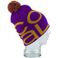 Bonnet Coal BEANIE THE LOGO PURPLE