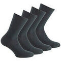 Chaussettes sur Grenoble : Chaussettes Kindy Pack de 4 mi-chaussette femme jersey unies