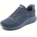 Baskets femme sur Grenoble : Baskets basses Skechers 117497 Bobs Current Muse Dark