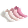Chaussettes sur Grenoble : Chaussettes Kindy Lot de 4 paires invisibles camaieux jersey coton