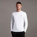 T-shirt Lyle & Scott TS512VOG L/S T-SHIRT-626 WHITE Grenoble
