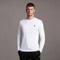 Tee-shirts sur Grenoble : T-shirt Lyle & Scott TS512VOG L/S T-SHIRT-626 WHITE