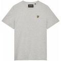 Tee-shirts sur Grenoble : T-shirt Lyle & Scott TS400VOGT-D24 LIGHT GREY MARL