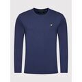 Tee-shirts sur Grenoble : T-shirt Lyle & Scott TS512VOG L/S T-SHIRT-Z99 NAVY