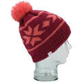 Bonnet Coal BEANIE WOS THE BRITTA BURGUNDY
