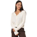 Gilets sur Grenoble : Gilet La Modeuse Gilets, cardigans pour femme - Ecru -