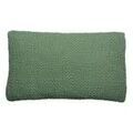 Linge de maison sur Grenoble : Housses de coussins Vivaraise STONEWASHED TANA Vert 40x65 cm. Effet nid d'abeille.. Maison & D&eacute;co > Housses de coussins.