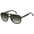 Lunettes sur Grenoble : Lunettes de soleil Carrera 302/S Lunettes de soleil, Havana/Vert, 59 mm