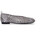 Chaussures d&eacute;contract&eacute;es femme sur Grenoble : Ballerines Loafer - Argent&eacute;