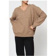 Pull Kebello Pull V F, Marron