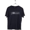T-shirt Emporio Armani T-shirt en coton bleu