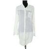 Robe courte BOSS Robe en coton blanche