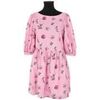 Robe courte Des Petits Hauts Robe en coton rose