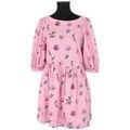 Robe courte Des Petits Hauts Robe en coton rose Grenoble