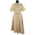 Robes sur Grenoble : Robe courte BOSS Robe en coton camel