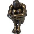 D&eacute;coration sur Grenoble : Statuettes et figurines Parastone Figurine V&eacute;ron&egrave;se Body Talk en r&eacute;sine - Homme assis 11 cm Dor&eacute; Unique. . Maison & D&eacute;co > Statuettes et figurines.