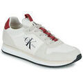 Baskets homme sur Grenoble : Baskets basses Calvin Klein Jeans RUNNER SOCK LACEUP NY-LTH Blanc