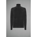 Pull Roberto Ricci Designs Pull col roul&eacute; gris en velours Gris