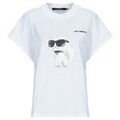 T-shirt Karl Lagerfeld IKON AQUARELLE C LOOSE T-SHIRT Grenoble