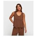 Tee-shirts sur Grenoble : T-shirt 10 Days Tank Top Brown