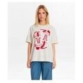 Tee-shirts sur Grenoble : T-shirt N�mph Numph Nuwestern Tshirt Grey Multicolore
