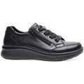 Chaussures G Comfort BLUCHER IMPERM&Eacute;ABLE 811 CUIR NOIR Noir Grenoble