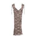 Robes sur Grenoble : Robe courte Moschino Robe en soie marron