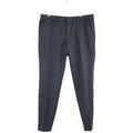 Pantalon BOSS Pantalon droit en laine gris