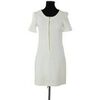 Robe courte Sandro Robe en coton blanche