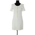 Robe courte Sandro Robe en coton blanche