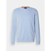Pull BOSS Sweat bleu en coton