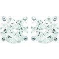 Boucles d'oreille sur Grenoble : Boucles oreilles Brillaxis Clous d'oreilles 5mm