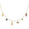 Collier Pdpaola Collier Les petites dor&eacute; Jaune