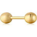 Boucles d'oreille sur Grenoble : Boucles oreilles Ania Haie Boucle d'oreille individuelle Sphere dor&eacute; 3mm Jaune