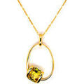 Colliers sur Grenoble : Collier Andrea Marazzini Collier Musa Citrino dor&eacute; Jaune