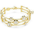 Bracelets Swarovski Bracelet Imber large dor&eacute; Jaune